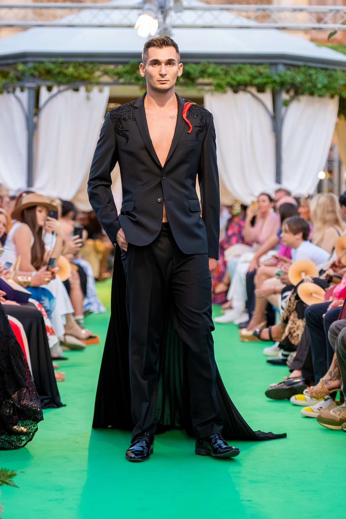 irina de magro malta fashion designer floral affair fashion show 2025 4